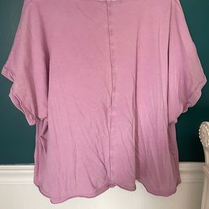 American Eagle bubble gum pink dressier T-Shirt